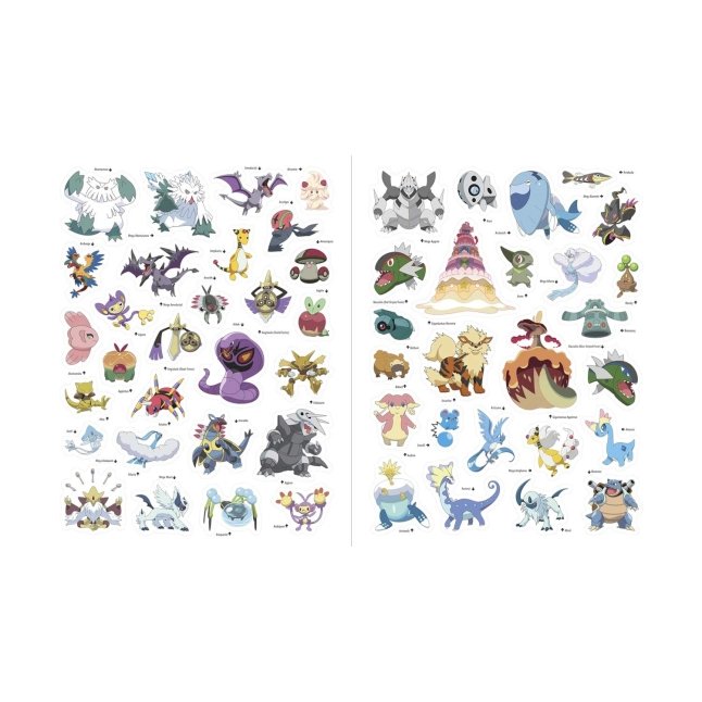 Kolonisten Met andere woorden Een hekel hebben aan Pokémon Epic Sticker Collection: 2nd Edition (From Kanto to Galar) | Pokémon  Center Official Site