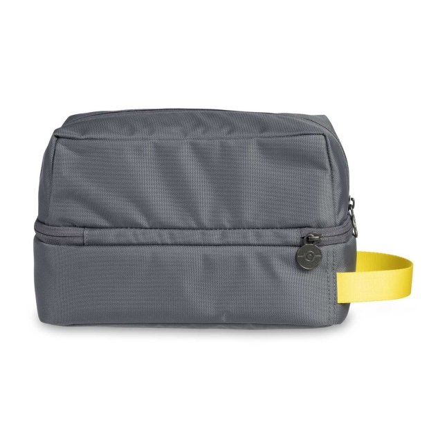 Pokémon Everyday Bags: Gray & Yellow Toiletry Bag | Pokémon Center ...