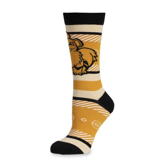 Growlithe Guardian Crew Socks (One Size-Adult) | Pokémon Center ...