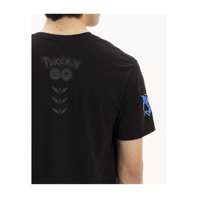 Pokémon GO Teams: Team Mystic Black Relaxed Fit Crew Neck T-Shirt