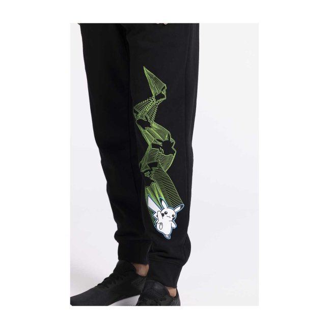 Pikachu Pokémon Active Black Camo Jogger Pants - Adult