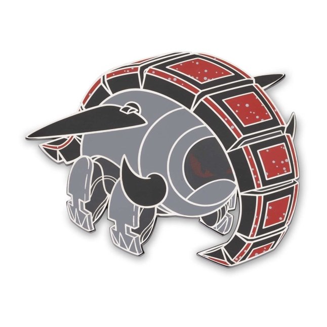 Pokémon Giant Pins: Iron Treads Oversize Pin | Pokémon Center Official Site