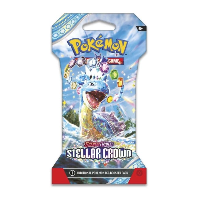 Pokémon TCG: Scarlet & Violet-Stellar Crown Sleeved Booster Pack (10 ...