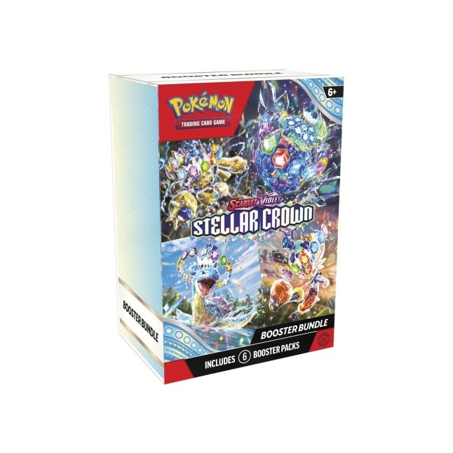 Pokémon Tcg Scarlet And Violet Stellar Crown Booster Bundle 6 Packs