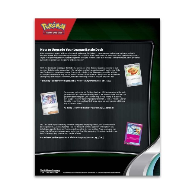 Pokémon TCG: Gardevoir ex League Battle Deck | Pokémon Center Canada ...