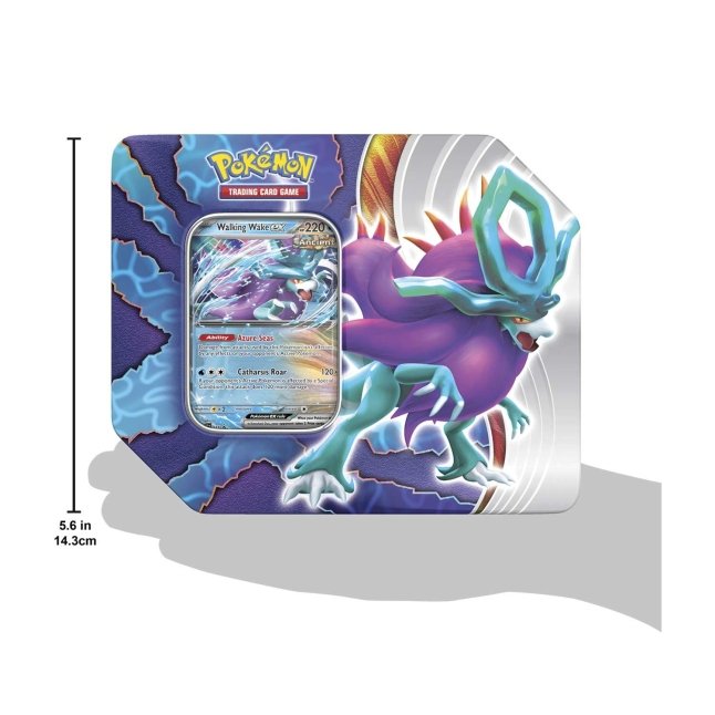 Pokémon TCG: Paradox Clash Tin (Walking Wake ex) | Pokémon Center ...