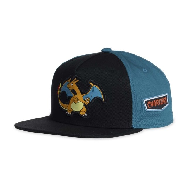 Charizard Black & Turquoise Hat (One Size-Adult) | Pokémon Center ...