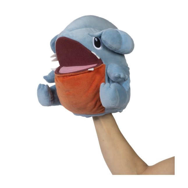 Gible Pokémon Bite Buddies Plush Hand Puppet Pokémon Center Uk