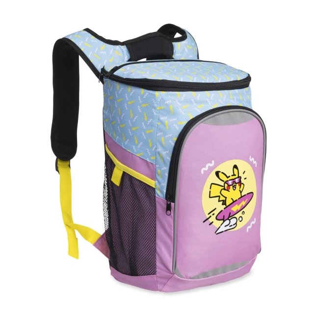 Pikachu Pokémon Lazy Summer Pink & Blue Backpack Cooler | Pokémon ...