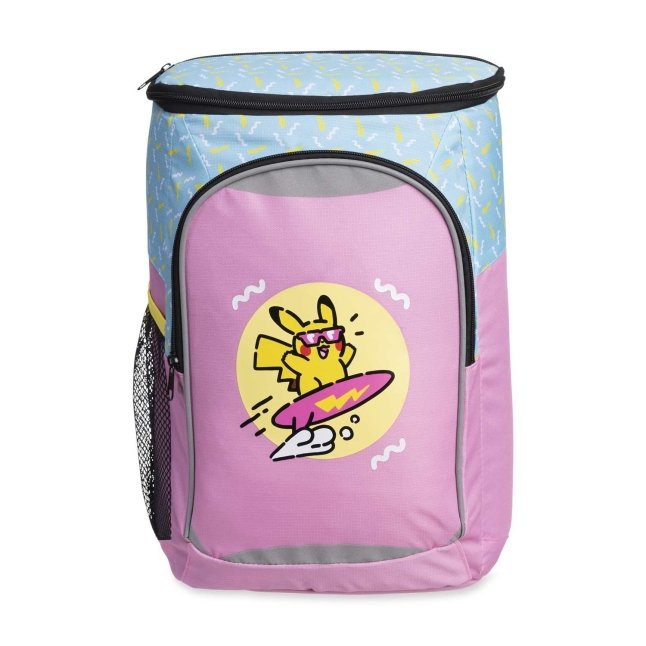 Pikachu Pokémon Lazy Summer Pink & Blue Backpack Cooler | Pokémon ...