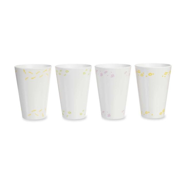 Pokémon Lazy Summer Cups (4-Pack) | Pokémon Center Official Site