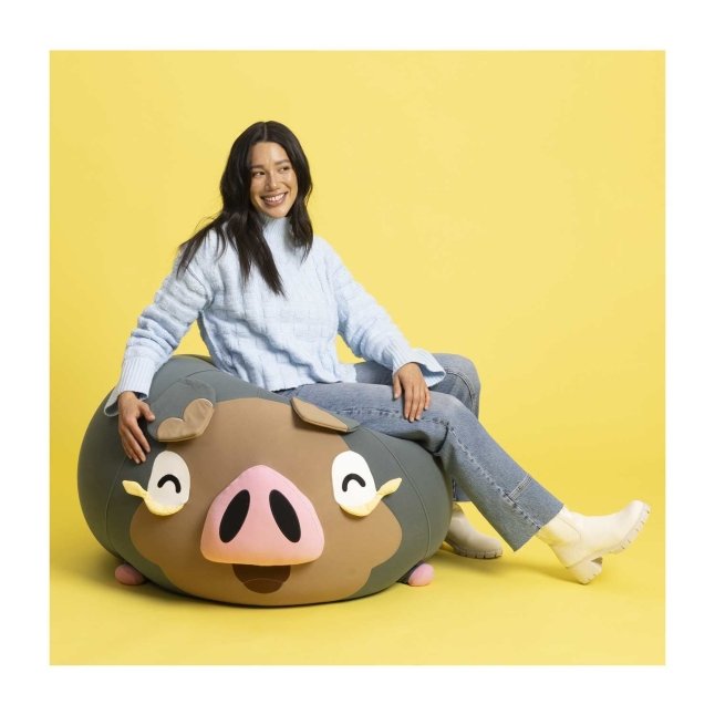 Pokémon × Yogibo: Lechonk Pod X Bean Bag Chair | Pokémon Center ...