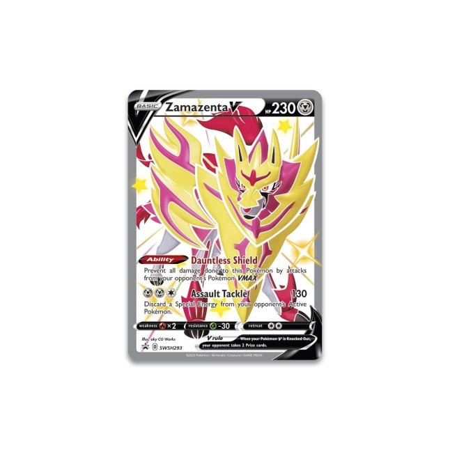 Pokémon Crown Zenith Premium Figure Collection Shiny Zamazenta - RED