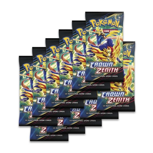 Pokemon Crown Zenith Zacian V (Shiny) & Zamazenta V (Shiny) Promo Cards