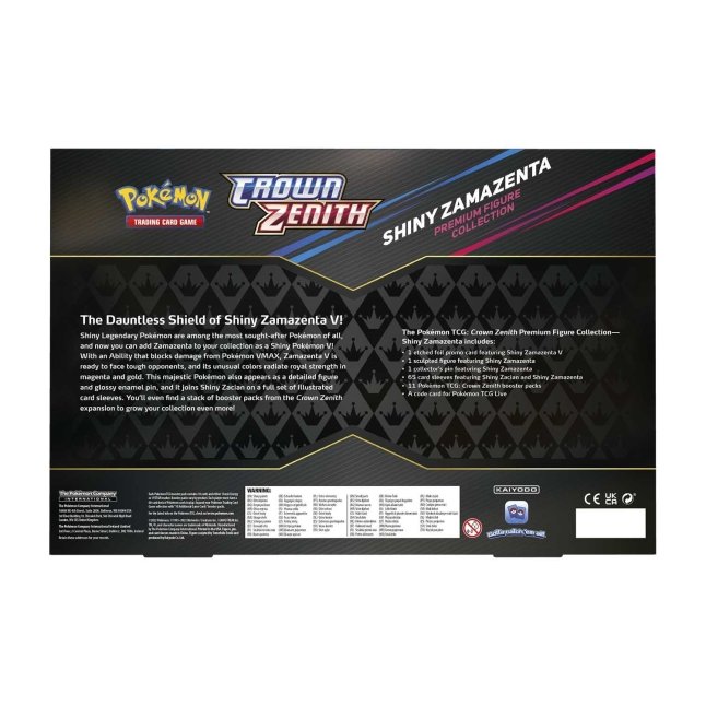 Pokémon Crown Zenith “Shiny Zacian” Figure collection for Sale in