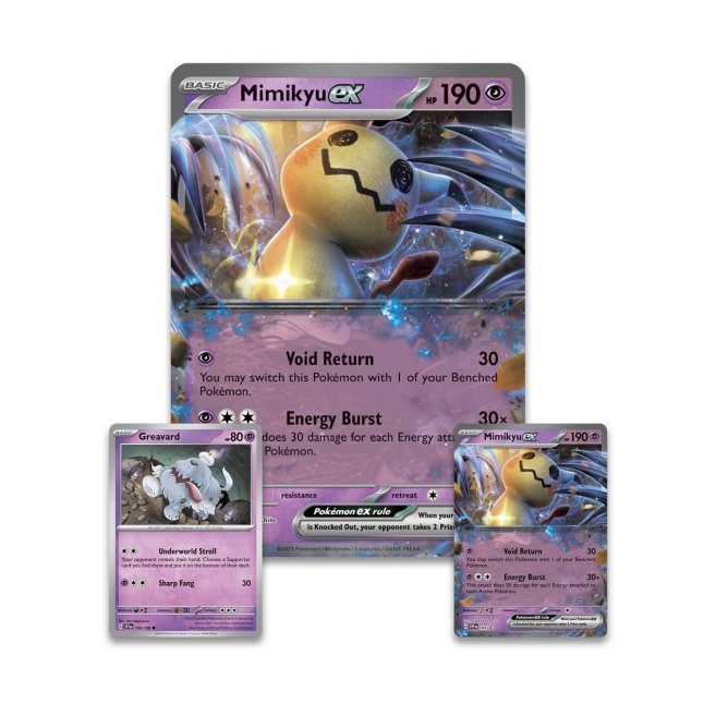 Pokemon Trading Card Game: Mimikyu ex Box