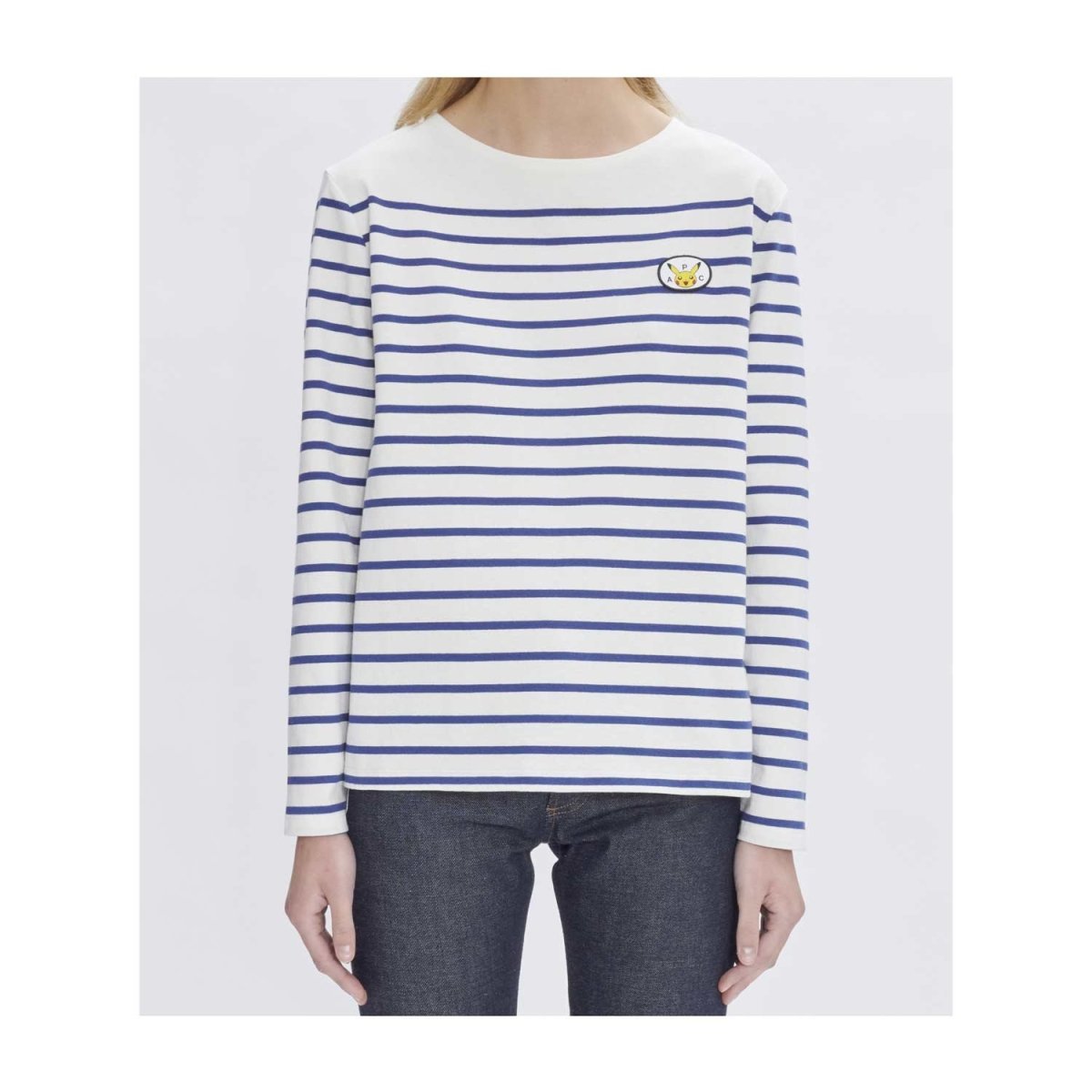 Pokémon × A.P.C.: Mariniere Striped Organic Jersey - Adult