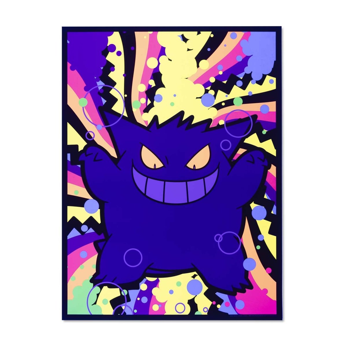 Gengar Midnight Shadows Blacklight Poster | Pokémon Center Official Site