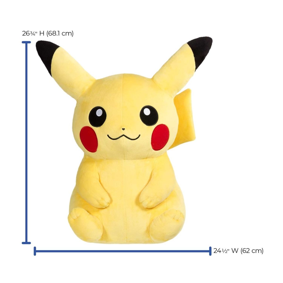 Pikachu Poke Plush 26 In. Pokemon Center UK Official Site