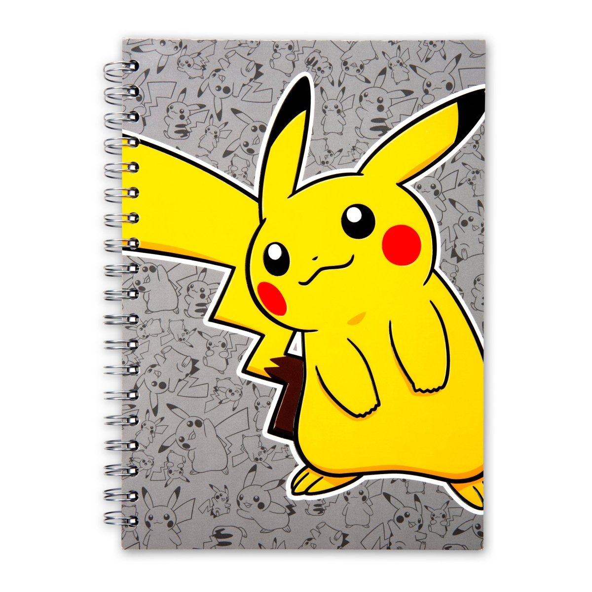 Pokemon Ruled Hardcover Mini Spiral Notebook Black