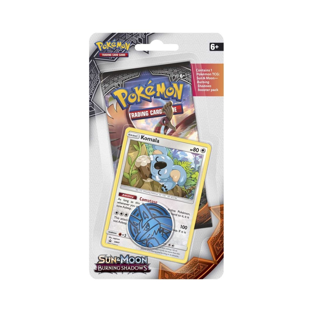 Pokémon TCG: Sun & Moon-Burning Shadows Booster Pack, Coin