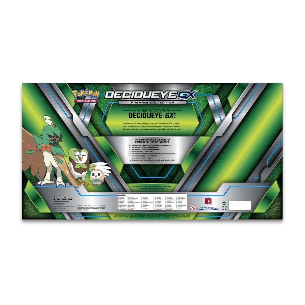 Decidueye GX newest Premium Collection Box