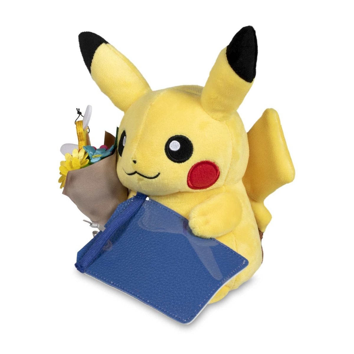 Flower Bouquet Pikachu Poké Plush - 7 ¾ In.