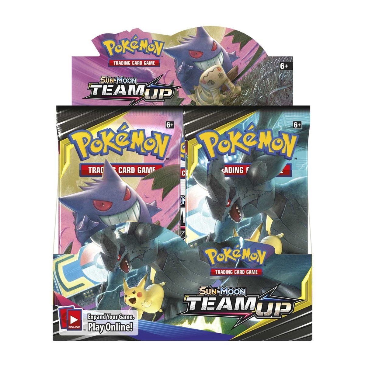 Pack Pokemon Soleil Lune 1 : 2 Boosters + Accessoires Ultra Pro Dec