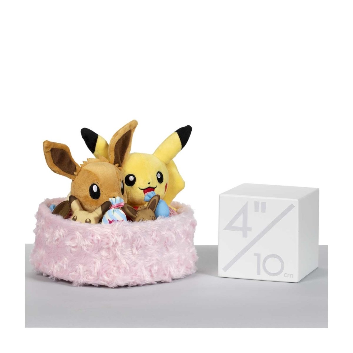 Eevee and Pikachu Mochi high quality Plushies