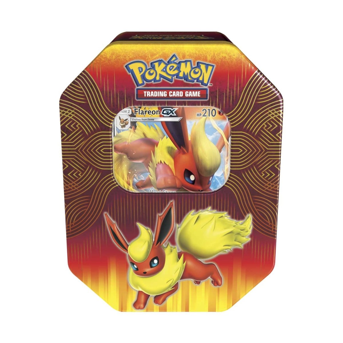 Pokémon TCG: Elemental Power Tin Featuring Flareon-GX | Pokémon Center ...