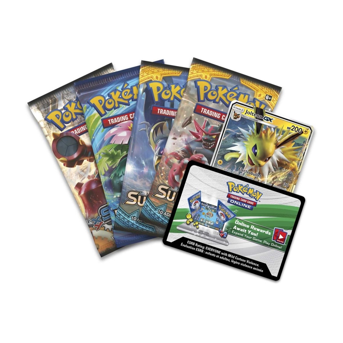 Pokémon TCG: Elemental Power Tin Featuring Jolteon-GX | Pokémon Center ...