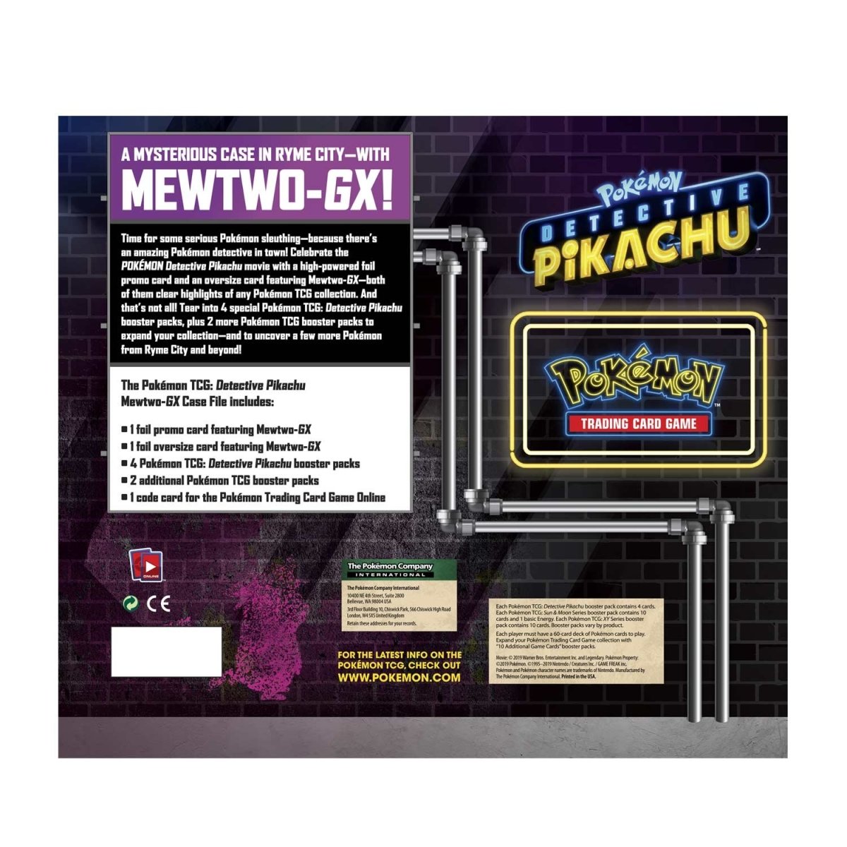 Mewtwo GX Detective Pikachu PTCGL Code Store