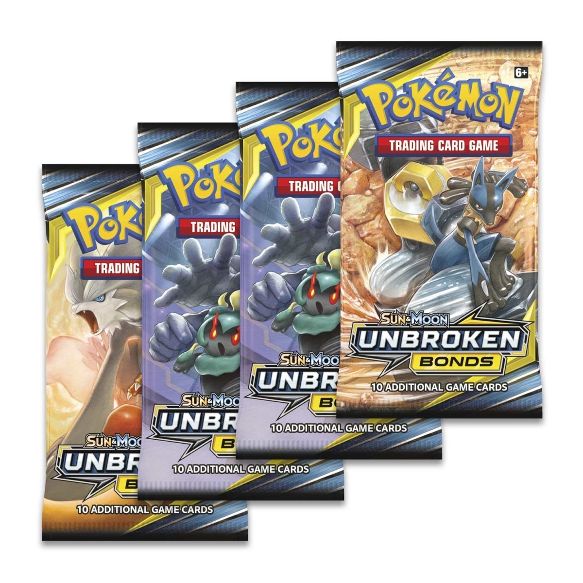 10x Pokemon Sun and outlet Moon Unbroken Bonds Mini Booster Packs