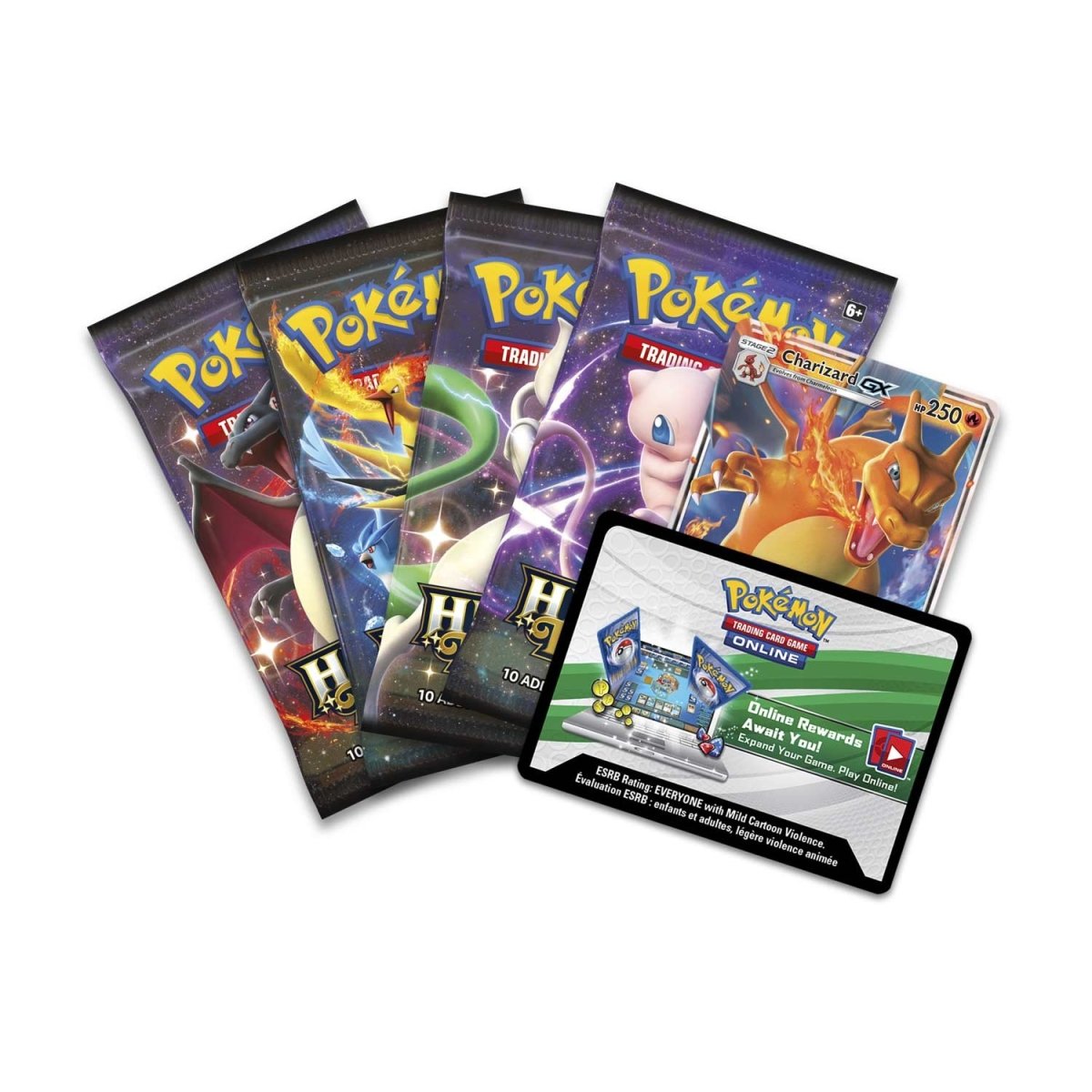 Pokémon TCG: Hidden Fates Tin (Charizard-GX) | Pokémon Center Official Site