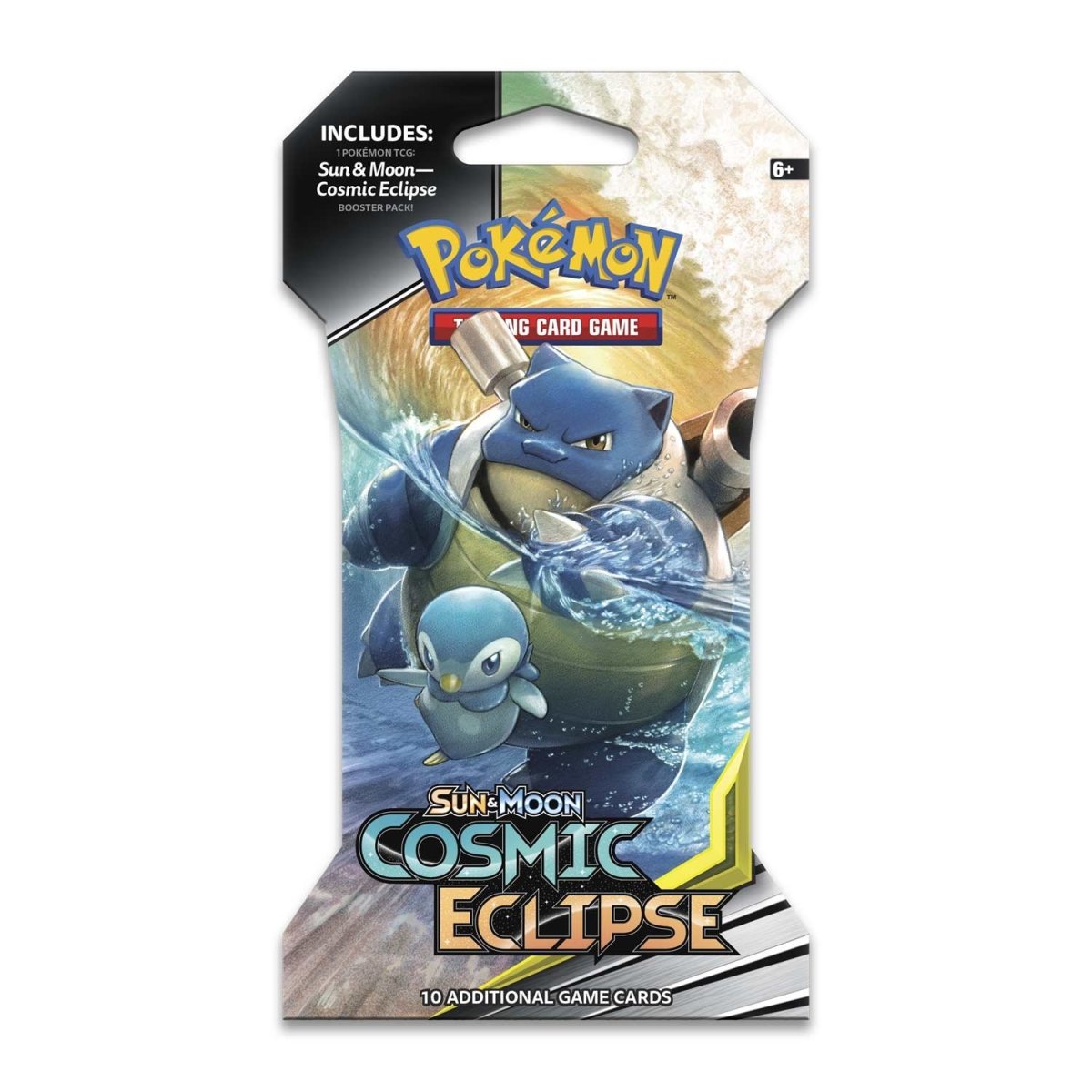 Pokemon Sun and Moon Cosmic Eclipse Sleeved factory Booster Pack x5