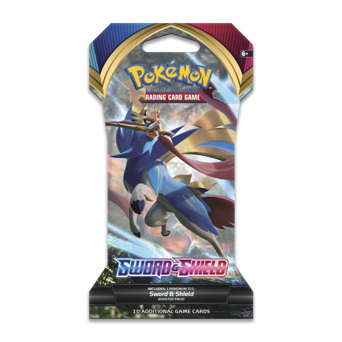 Pokémon TCG: Sword & Shield Sleeved Booster Pack (10 Cards) | Pokémon ...