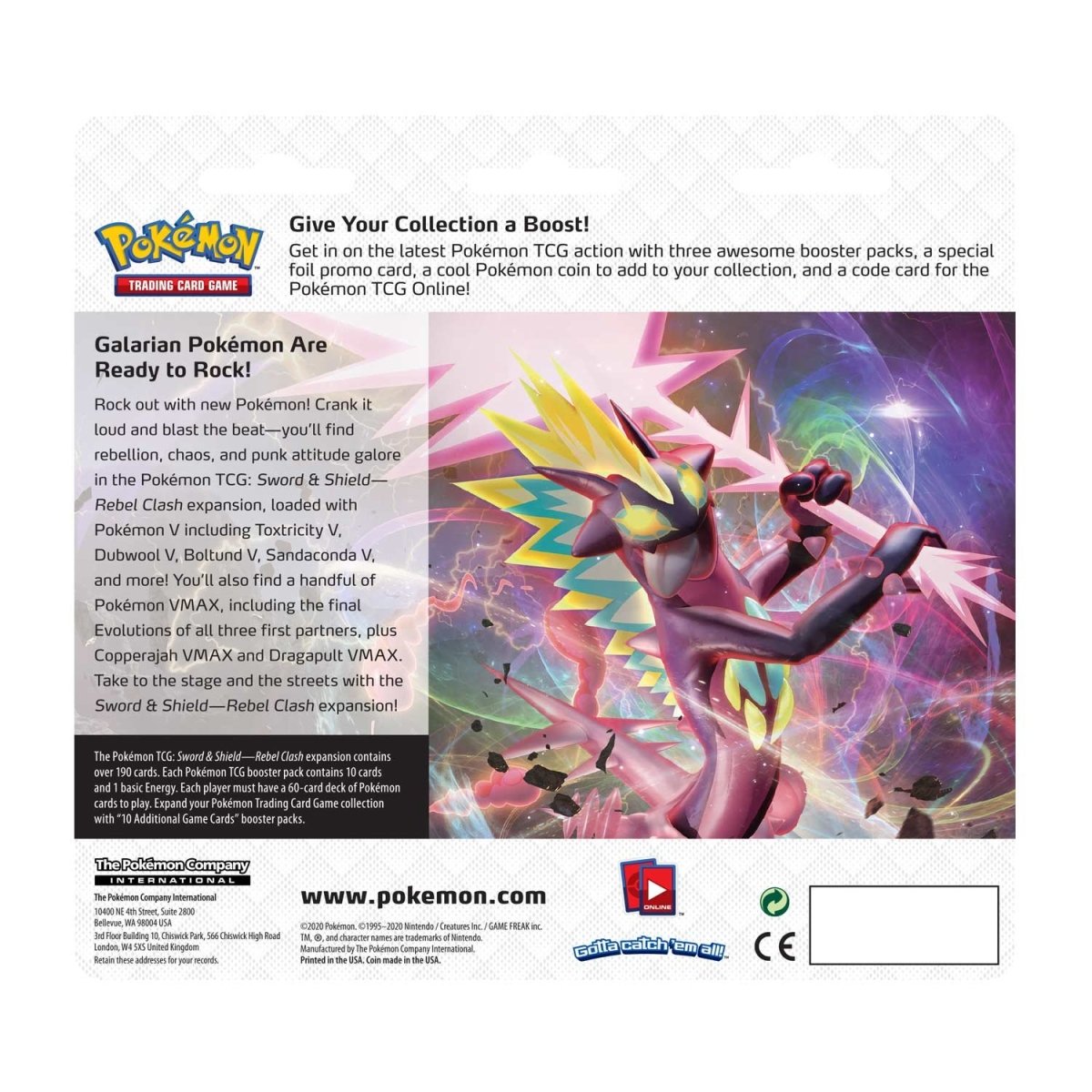 Pokemon Sword Shield Rebel Clash Vmax Ex Gx Booster Box Tcg ▻   ▻ Free Shipping ▻ Up to 70% OFF