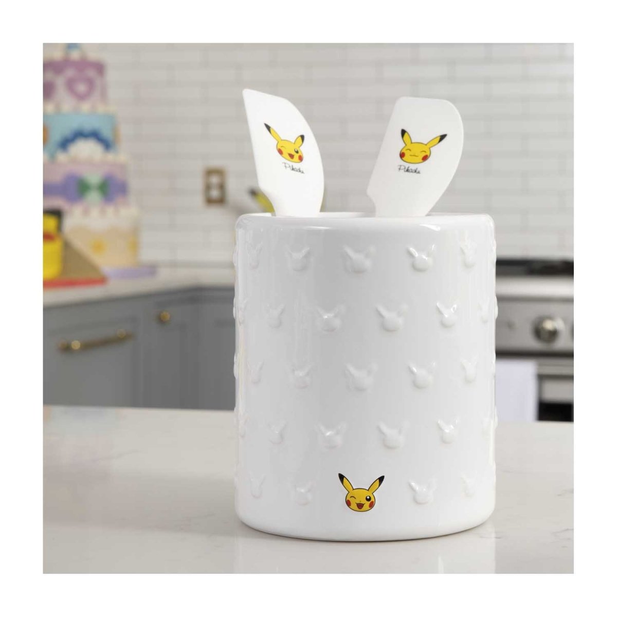 Pikachu Kitchen Ceramic Utensil Holder