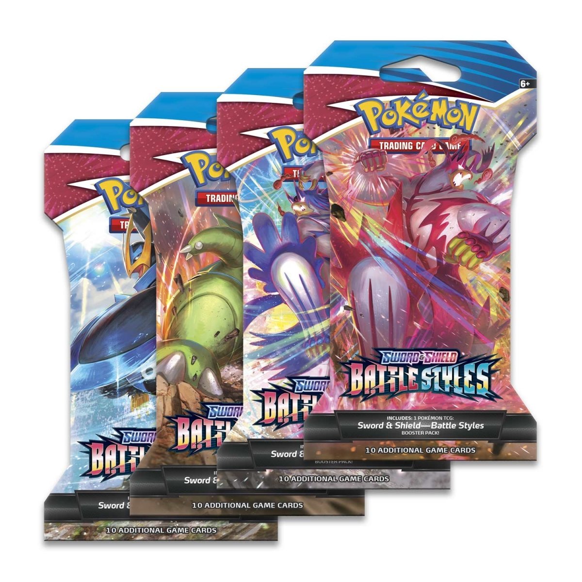 Best Buy: Pokémon Trading Card Game: Battle Styles Sleeved Boosters 82819