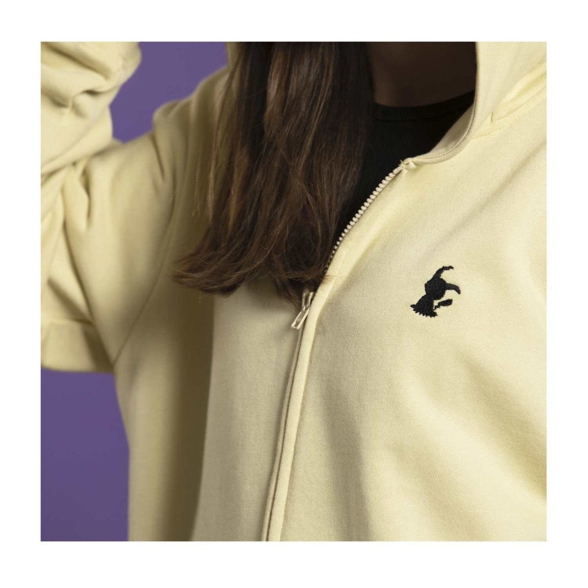 Mimikyu Themed French Terry Zip Up Hoodie Adult