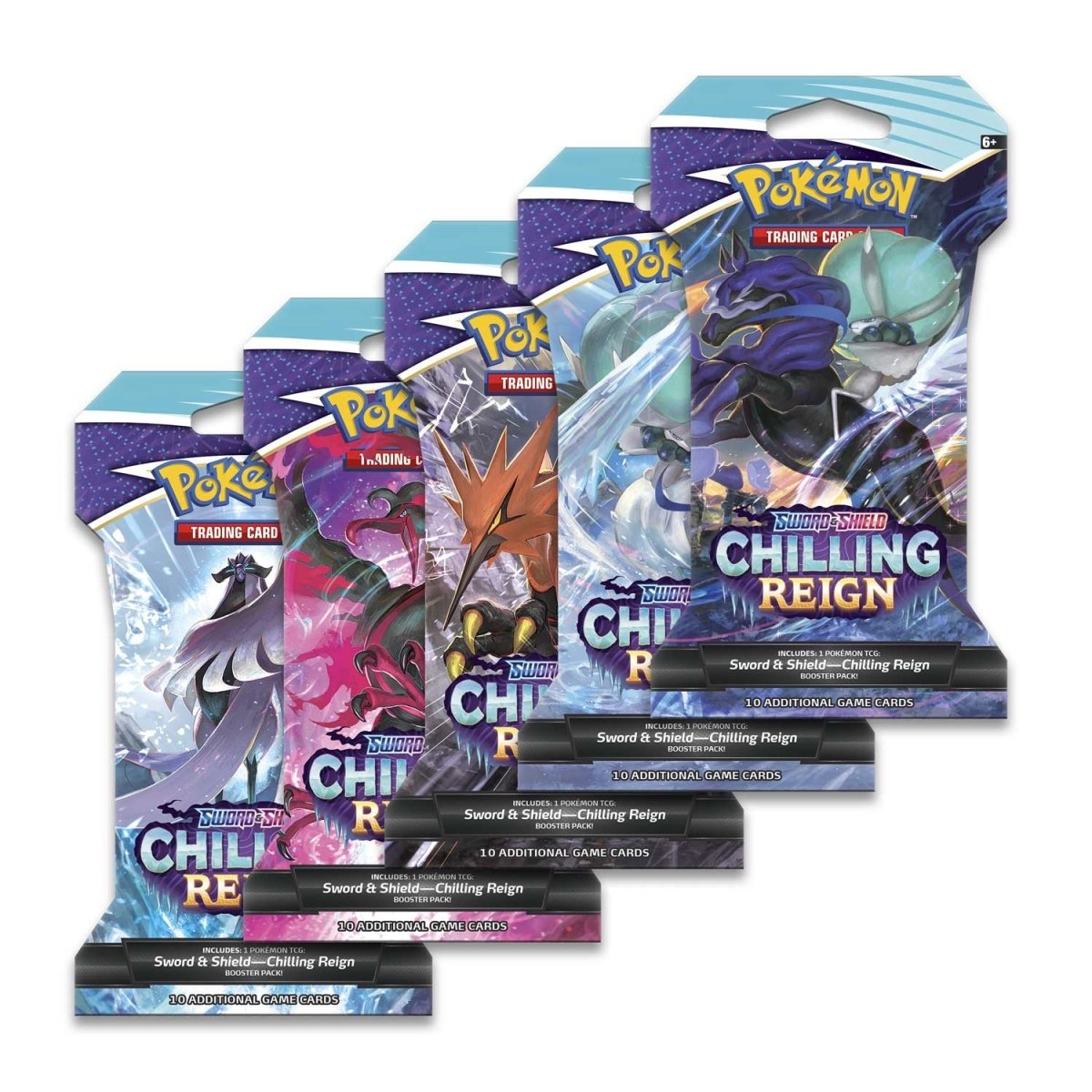 DEPRECATED] Sword & Shield - Chilling Reign Sleeved Booster Pack - Galarian Moltres  V - Pokemon TCG Sealed » PKM Booster Packs - SimplyUnlucky Game Shop