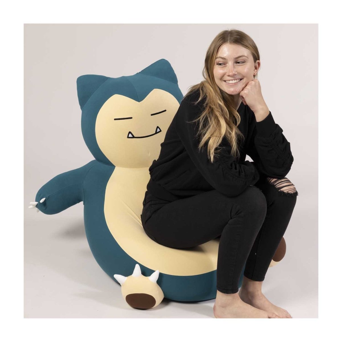 Snorlax Pokémon Home Accents Bean Bag Chair by Yogibo Pokémon Center Canada Official Site