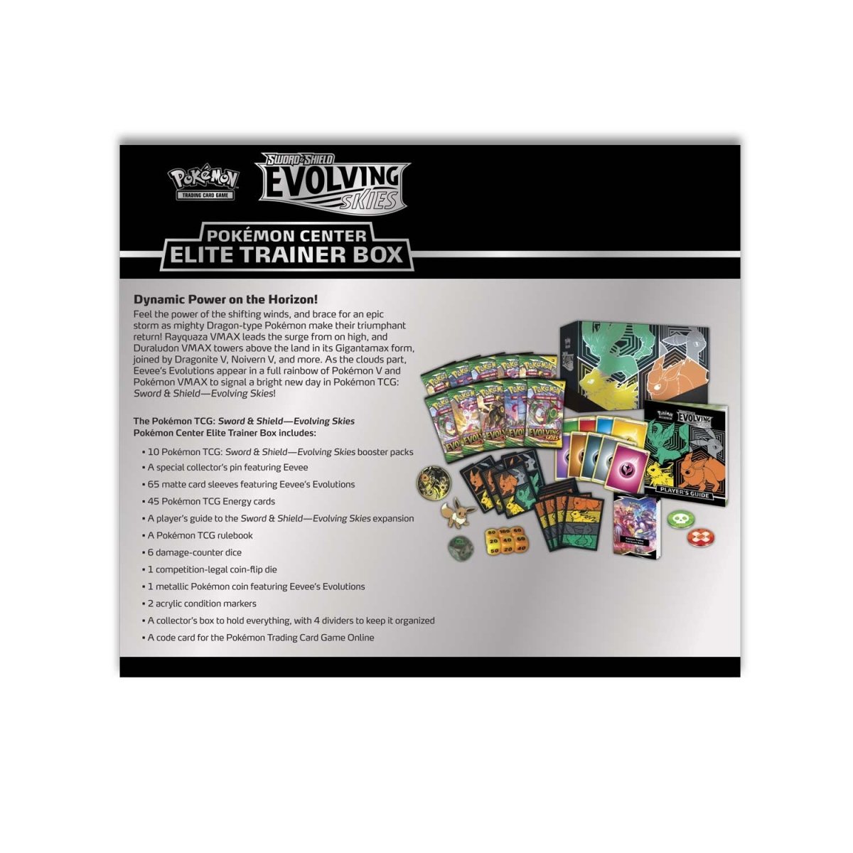 Evolving Skies Elite Trainer Box - WAVE 2 (Oct) PREORDER - Pokemon Card  Center