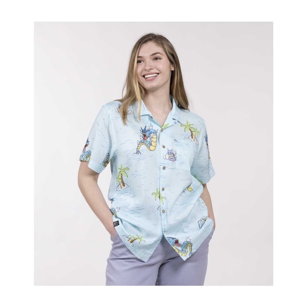 Official Pokémon Tropical Sea Surfing Shirt - Size Adult X-Large