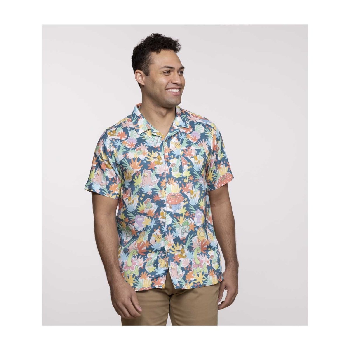 Pokémon Tropical Blossoming Friendships Tropical Shirt - Adult ...