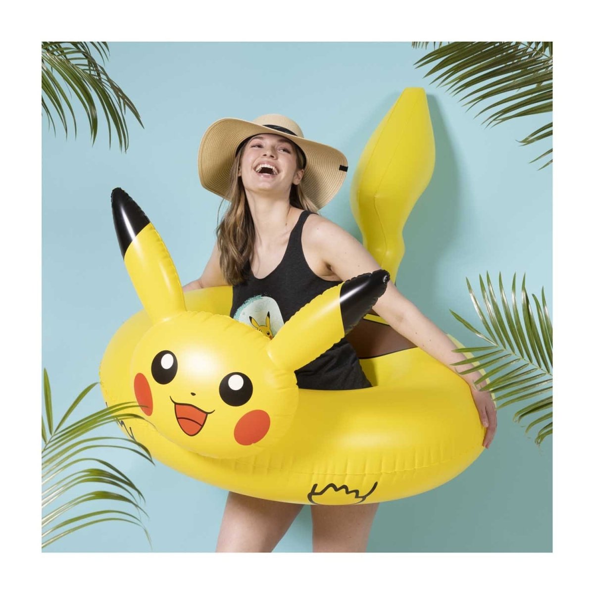 Lapras Neon Pokémon Tropical Sun Hat (One Size-Adult)