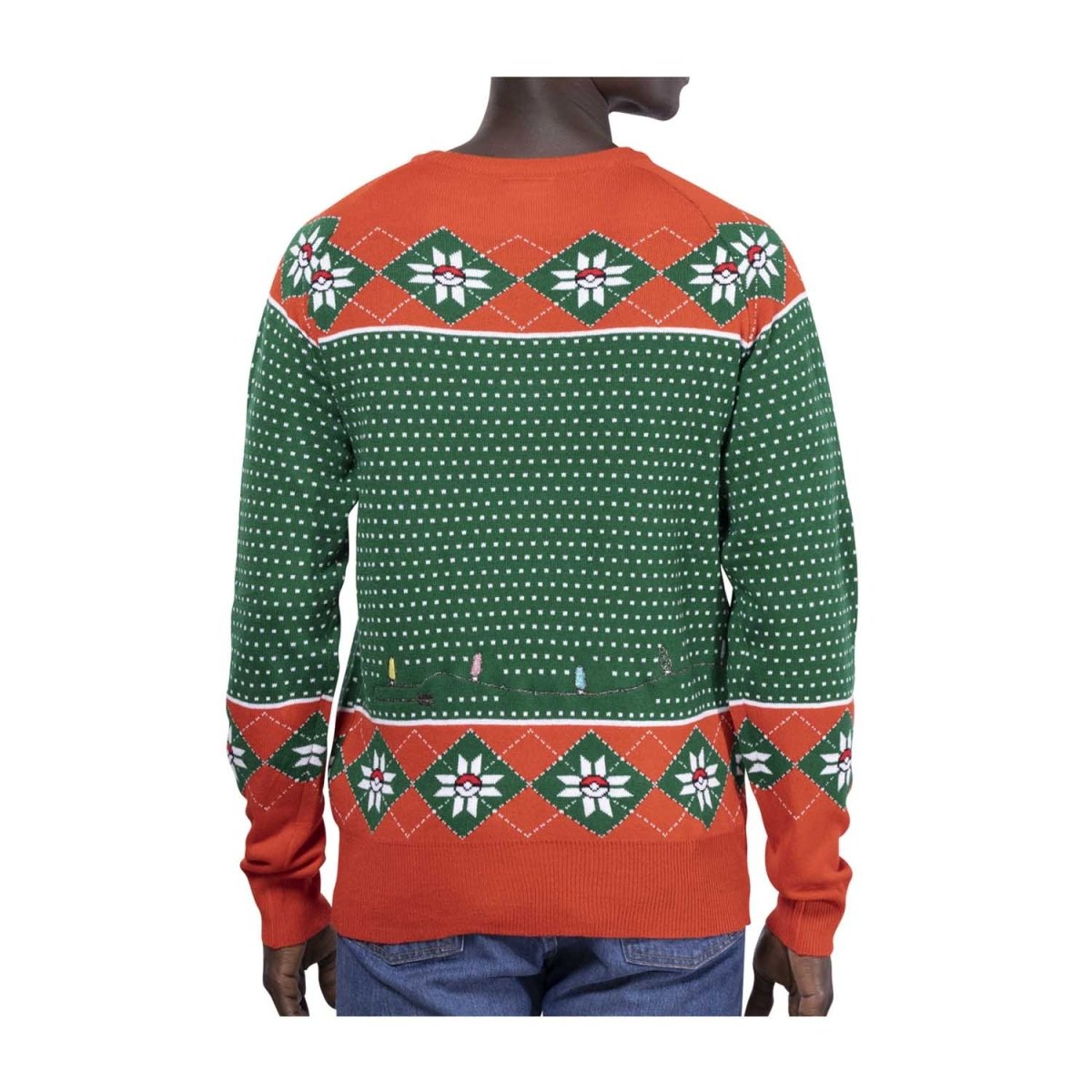 Eevee Holiday Lights Knit Sweater - Adult | Pokémon Center Official Site