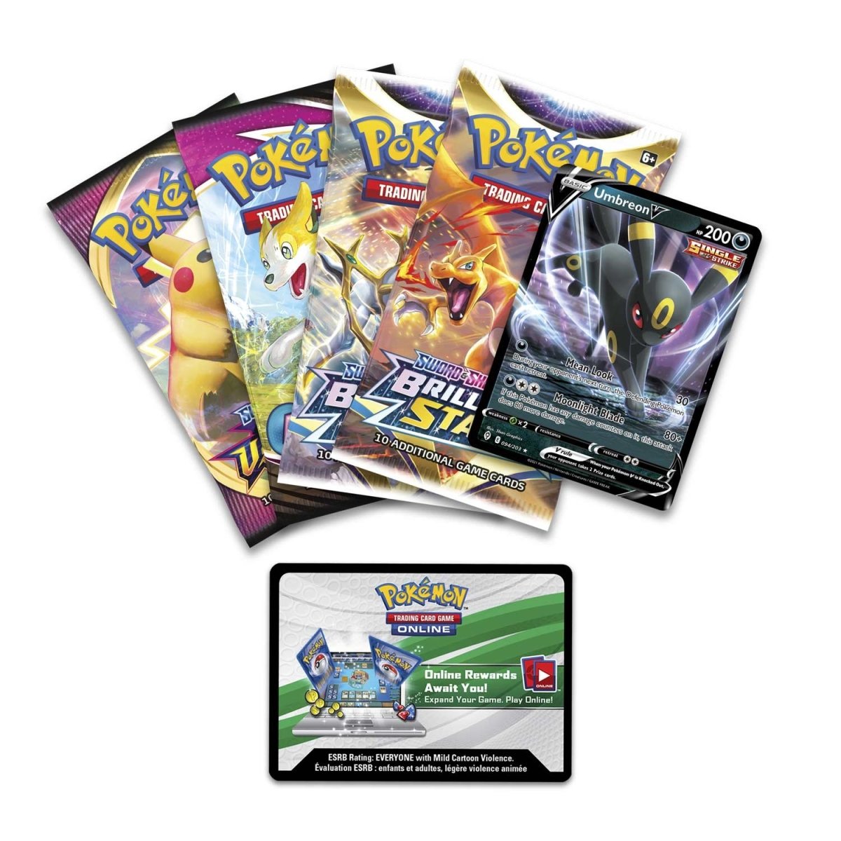 Pokémon TCG: V Heroes Tin (Umbreon V) | Pokémon Center UK Official Site