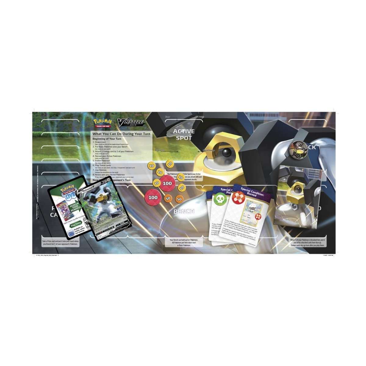 Pokemon Trading Card Game: Pokemon GO V Battle Deck Melmetal
