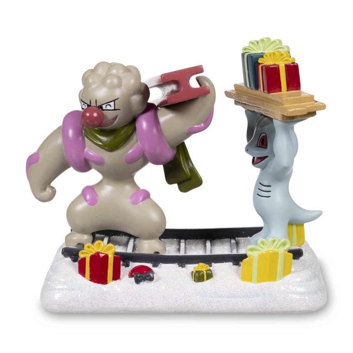 Delibird Holiday Express Moomoo Milk & Cookies Tank Car Figure